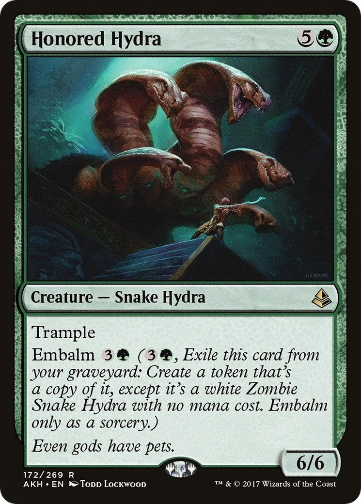 Image for Honored Hydra (172) (Amonkhet) (AKH) - Magic: The Gathering