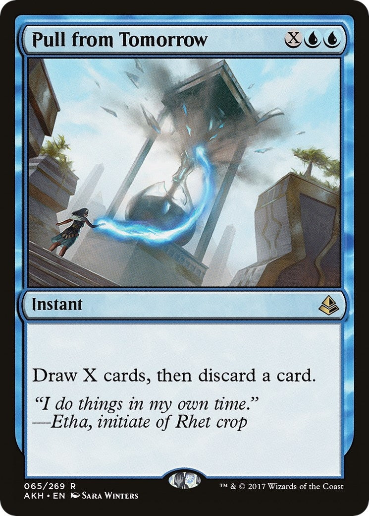Image for Pull from Tomorrow (65) (Amonkhet) (AKH) - Magic: The Gathering