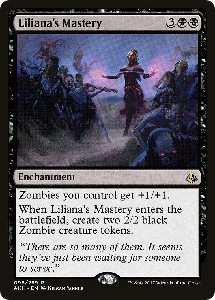 Image for Liliana's Mastery (98) (Amonkhet) (AKH) - Magic: The Gathering
