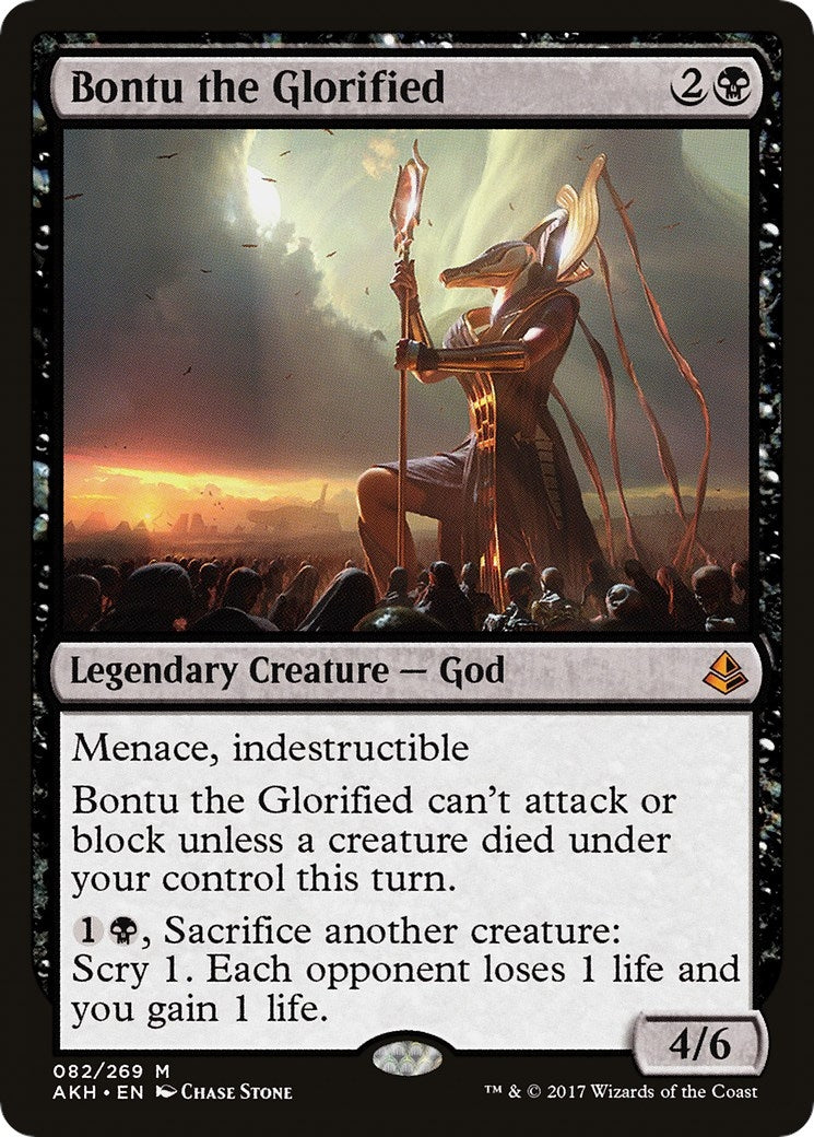 Image for Bontu the Glorified (82) (Amonkhet) (AKH) - Magic: The Gathering