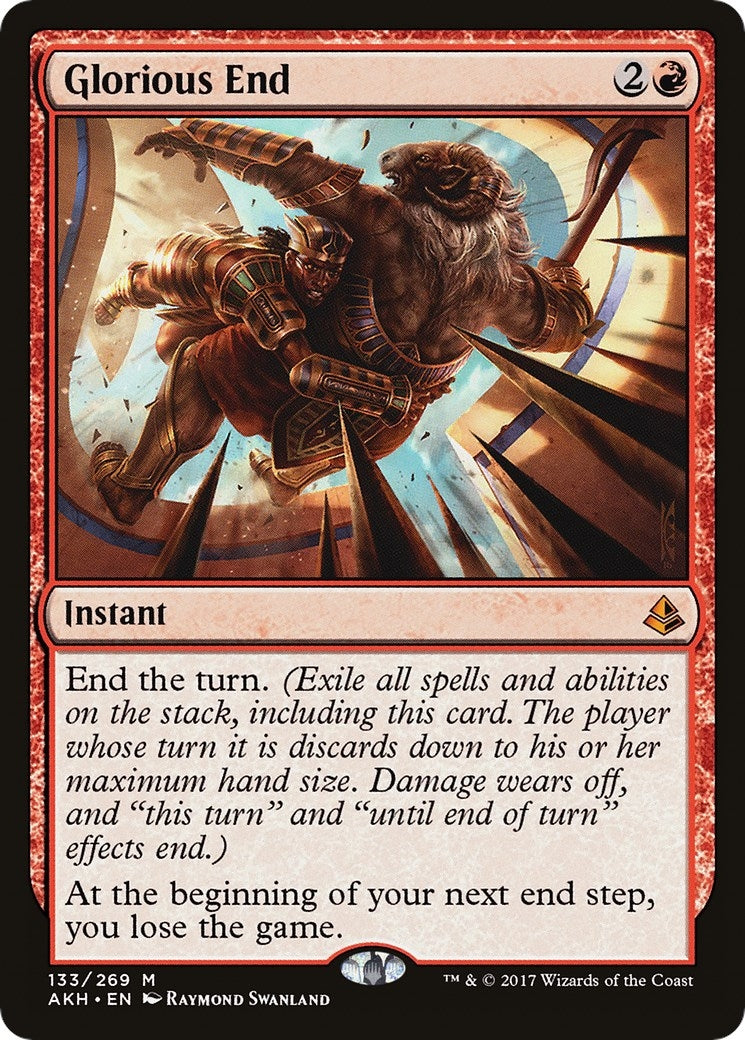 Image for Glorious End (133) (Amonkhet) (AKH) - Magic: The Gathering