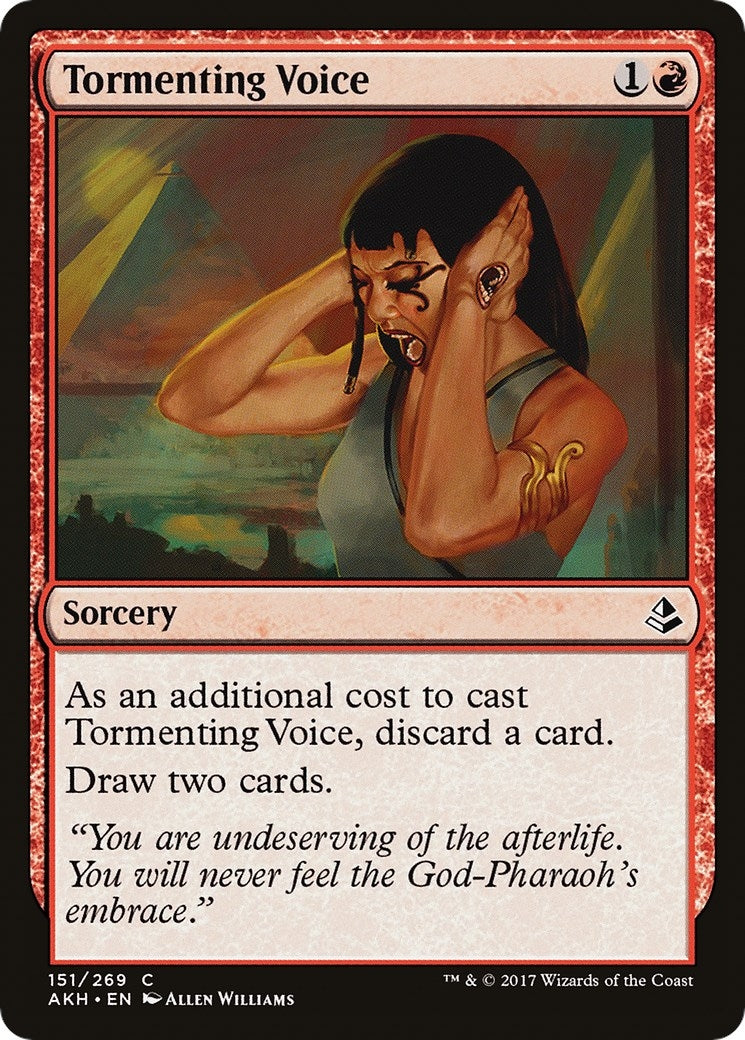 Image for Tormenting Voice (151) (Amonkhet) (AKH) - Magic: The Gathering