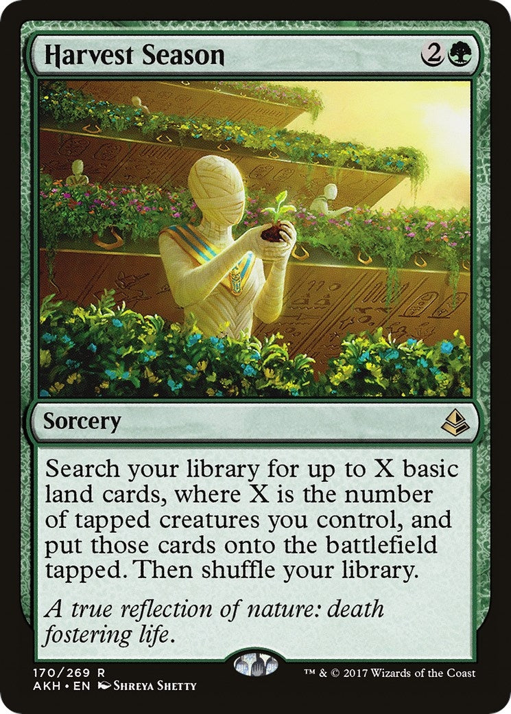 Image for Harvest Season (170) (Amonkhet) (AKH) - Magic: The Gathering