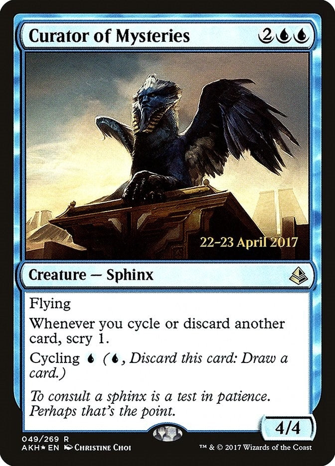 Image for Curator of Mysteries (49) (Prerelease Cards) (PRE) - Magic: The Gathering