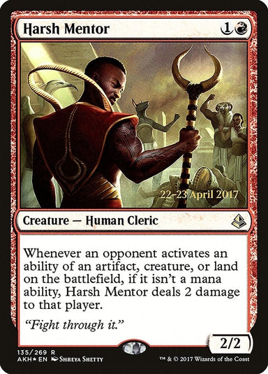Image for Harsh Mentor (135) (PRE) - Magic: The Gathering