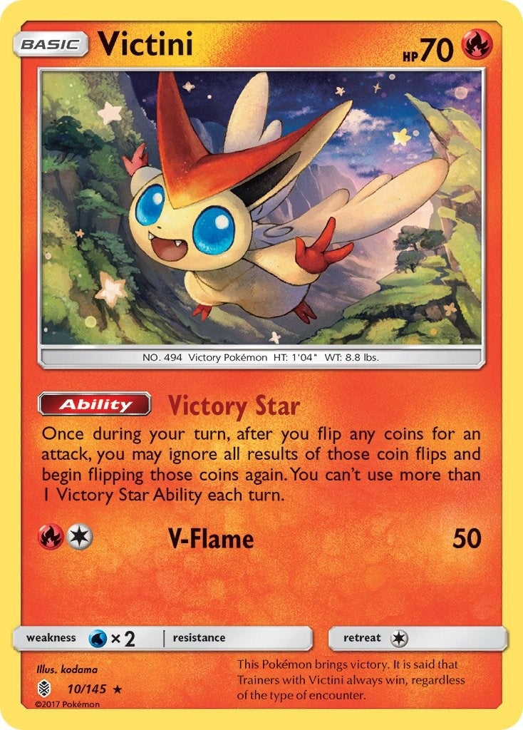 Victini (10/145) (SM - Guardians Rising)