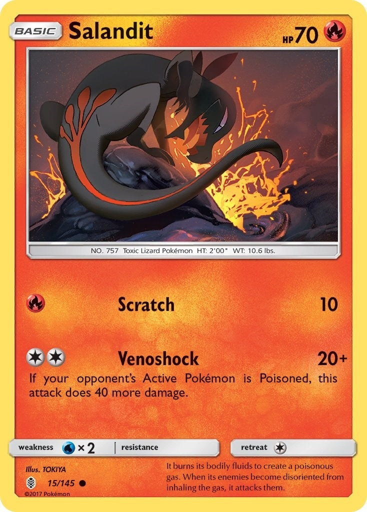 Salandit (15/145) (SM - Guardians Rising)