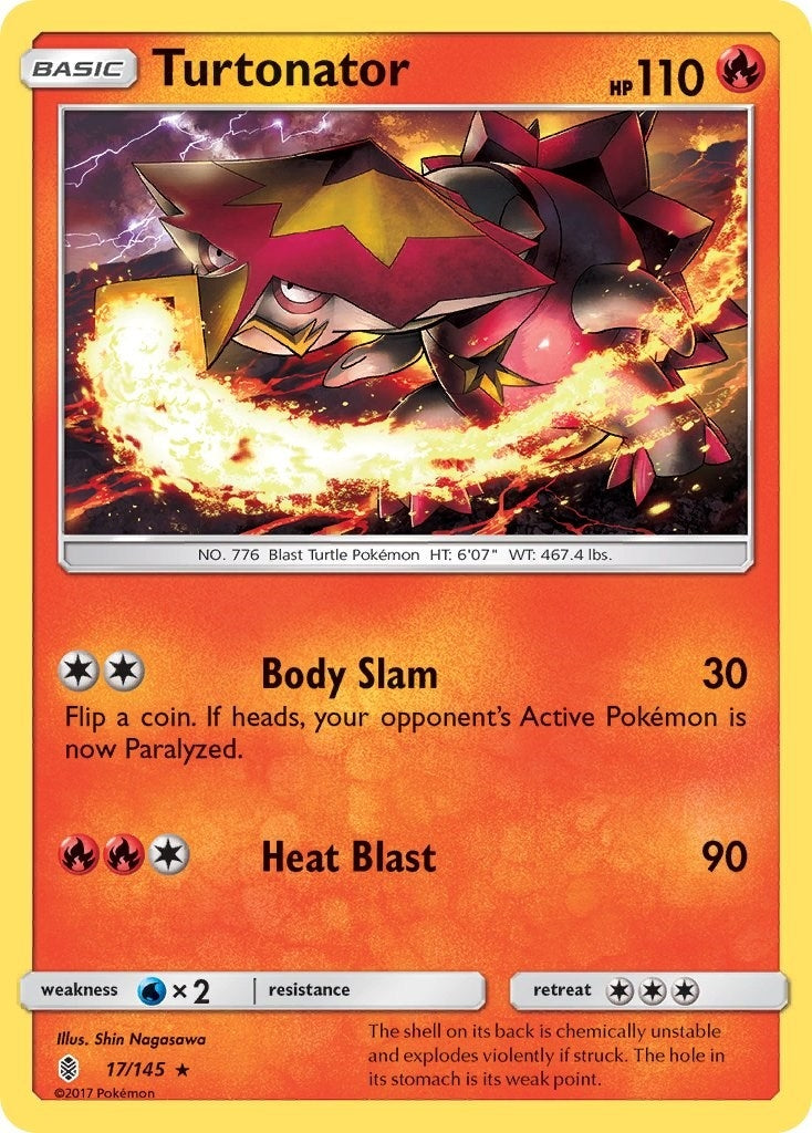 Turtonator (17/145) (SM - Guardians Rising)