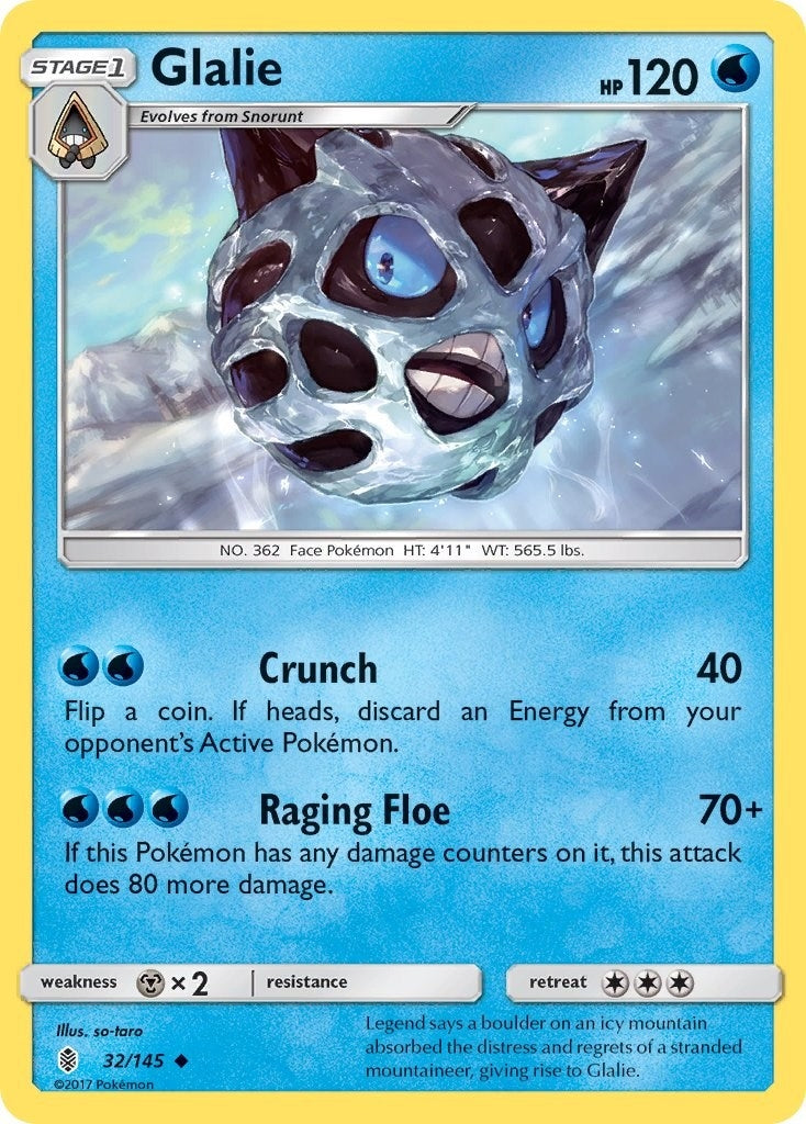 Glalie (32/145) (SM - Guardians Rising)