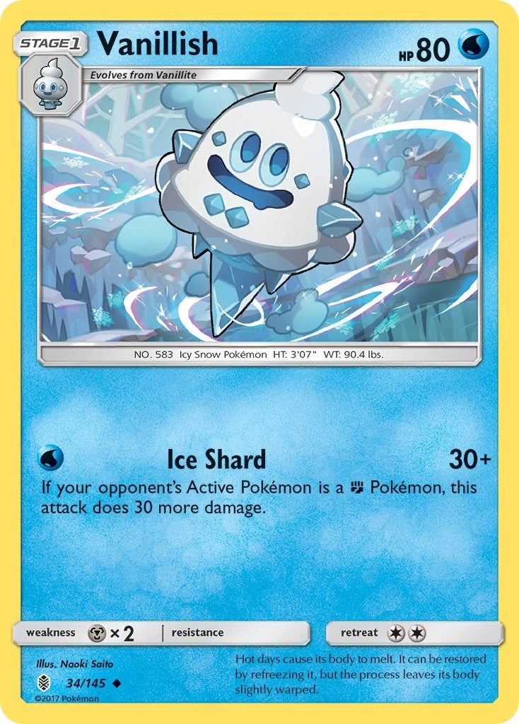 Vanillish (34/145) (SM - Guardians Rising)