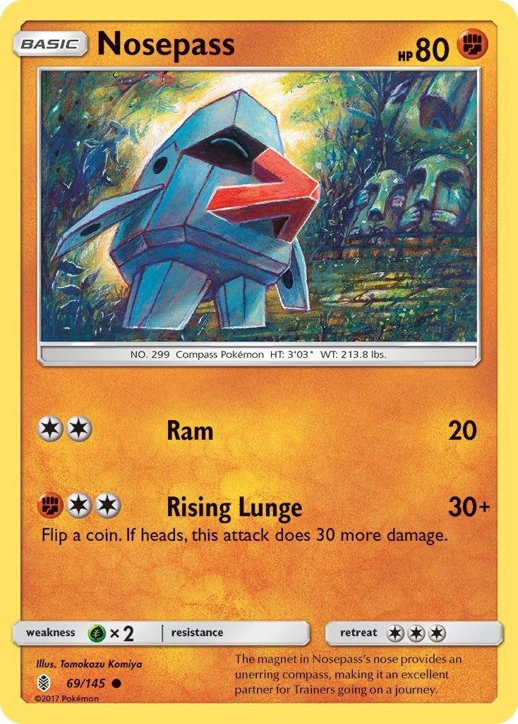 Nosepass (69/145) (SM - Guardians Rising)