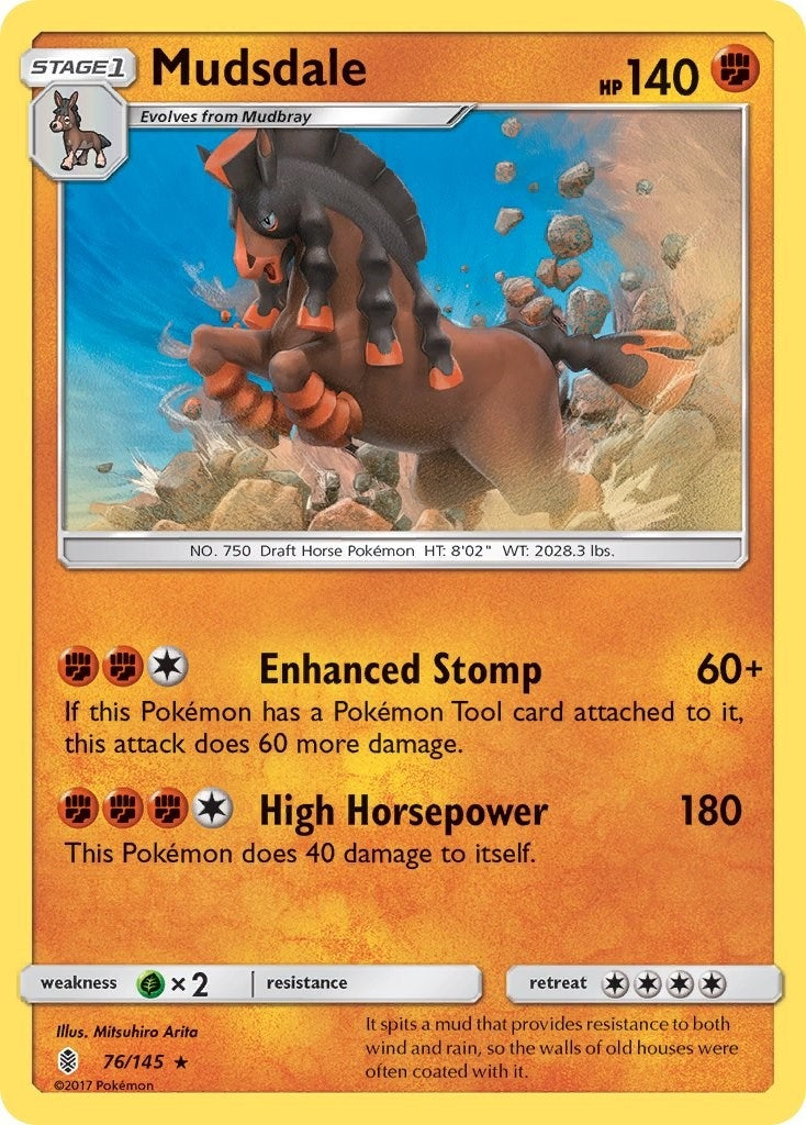 Mudsdale (76/145) (SM - Guardians Rising)