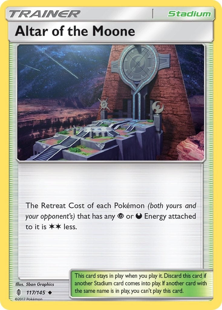 Altar of the Moone (117/145) (SM - Guardians Rising)
