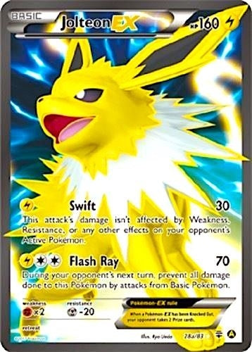 Image for Jolteon EX - 28a/83 (028a/083) (Alternate Art Promos) (PR) - Pokemon