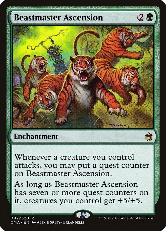Beastmaster Ascension (92) (Commander Anthology)