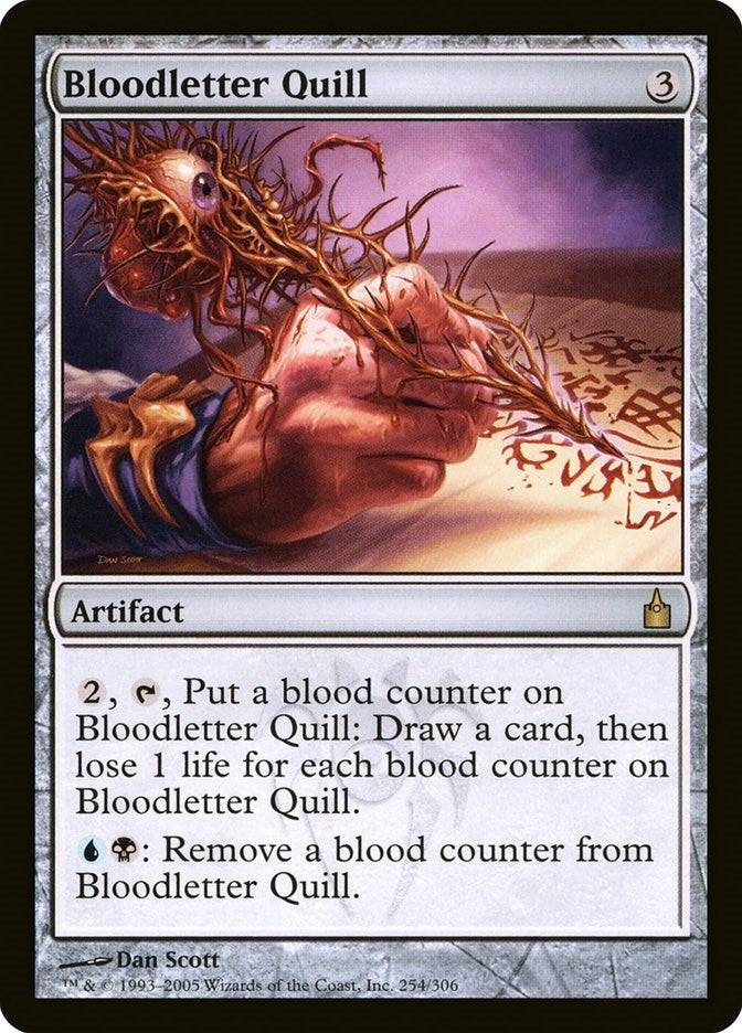 Image for Bloodletter Quill (254) (Ravnica: City of Guilds) (RAV) - Magic: The Gathering