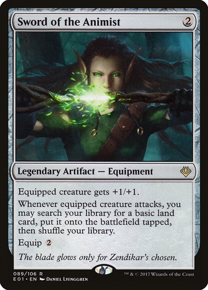 Sword of the Animist (89) (Nicol Bolas)
