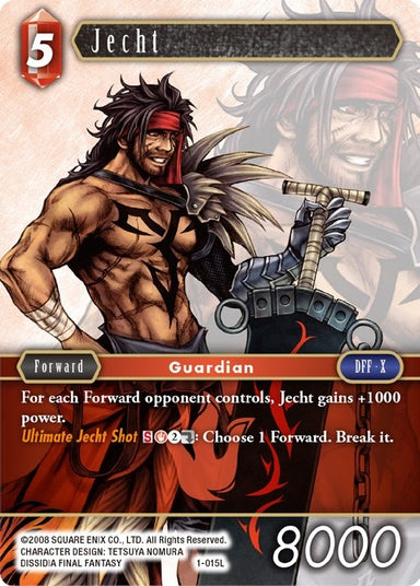 Image for Jecht (1-015L) (Opus I) (OP1) - Final Fantasy TCG