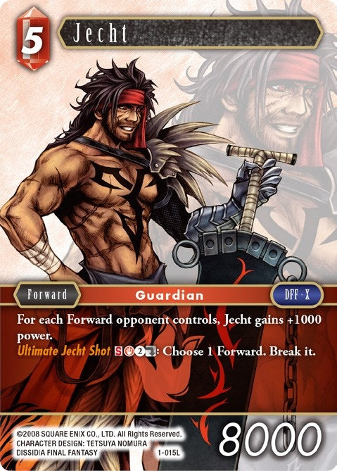 Image for Jecht (1-015L) (Opus I) (OP1) - Final Fantasy TCG