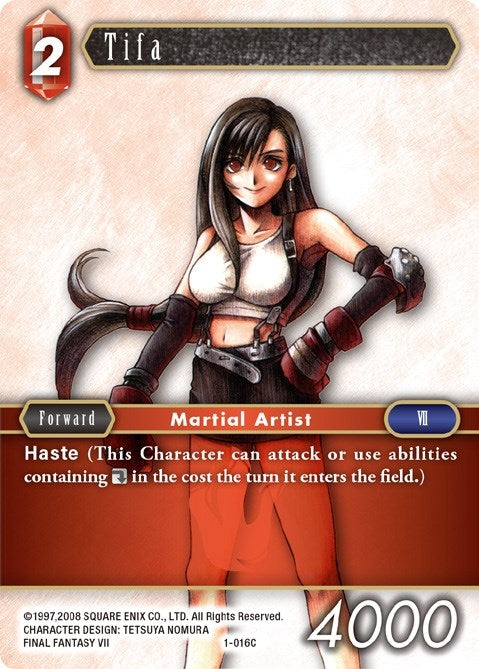 Image for Tifa (1-016C) (Opus I) (OP1) - Final Fantasy TCG