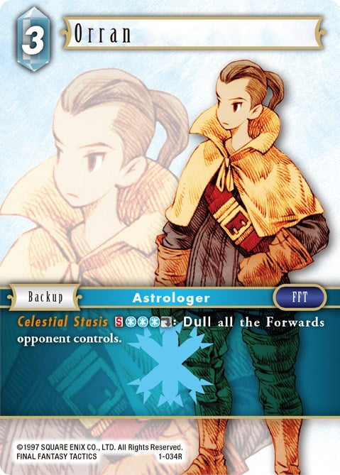 Image for Orran (1-034R) (Opus I) (OP1) - Final Fantasy TCG