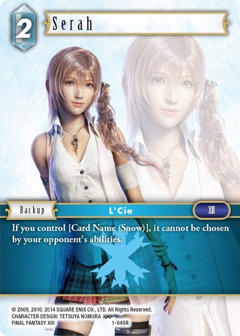 Image for Serah (1-045R) (Opus I) (OP1) - Final Fantasy TCG