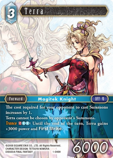 Image for Terra (Hero) (1-046H) (Opus I) (OP1) - Final Fantasy TCG