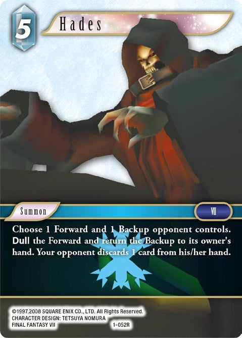 Image for Hades (1-052R) (Opus I) (OP1) - Final Fantasy TCG