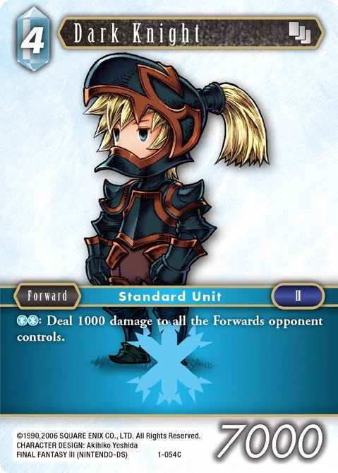 Image for Dark Knight (Ingus) (1-054C) (Opus I) (OP1) - Final Fantasy TCG