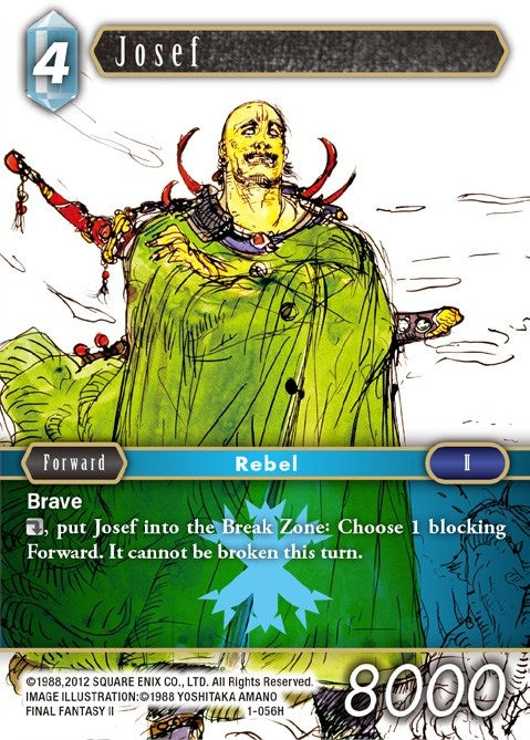 Image for Josef (1-056H) (Opus I) (OP1) - Final Fantasy TCG