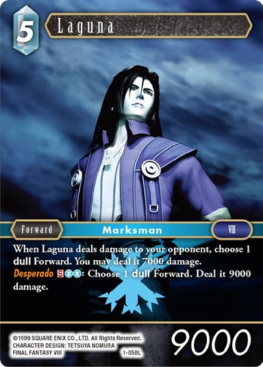 Image for Laguna (1-058L) (Opus I) (OP1) - Final Fantasy TCG