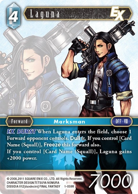 Image for Laguna EX (1-059R) (Opus I) (OP1) - Final Fantasy TCG