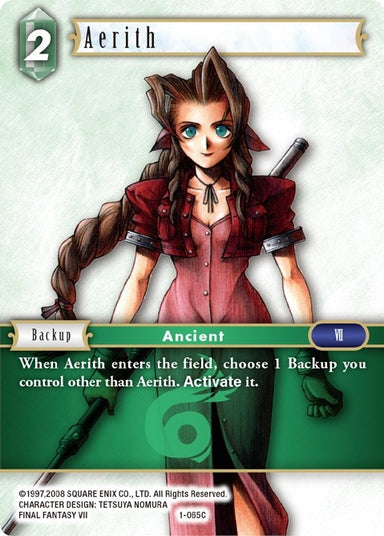 Image for Aerith (Common) (1-065C) (Opus I) (OP1) - Final Fantasy TCG
