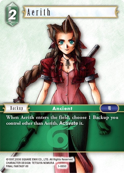 Image for Aerith (Common) (1-065C) (Opus I) (OP1) - Final Fantasy TCG