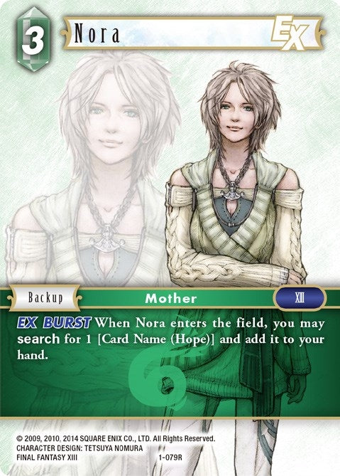 Image for Nora EX (1-079R) (Opus I) (OP1) - Final Fantasy TCG