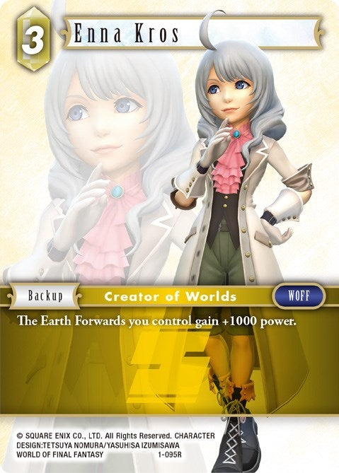 Image for Enna Kros (1-095R) (Opus I) (OP1) - Final Fantasy TCG