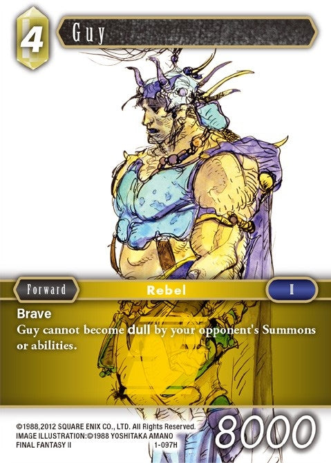 Image for Guy (1-097H) (Opus I) (OP1) - Final Fantasy TCG
