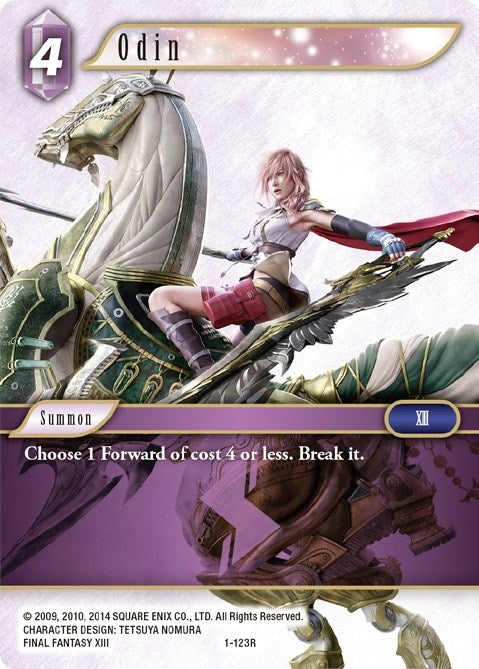 Image for Odin (1-123R) (Opus I) (OP1) - Final Fantasy TCG
