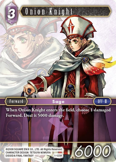 Image for Onion Knight (Sage) (1-125R) (Opus I) (OP1) - Final Fantasy TCG