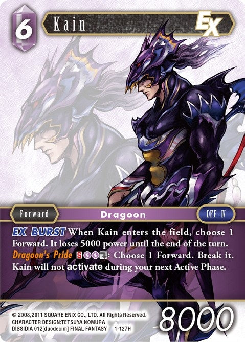 Image for Kain EX (1-127H) (Opus I) (OP1) - Final Fantasy TCG