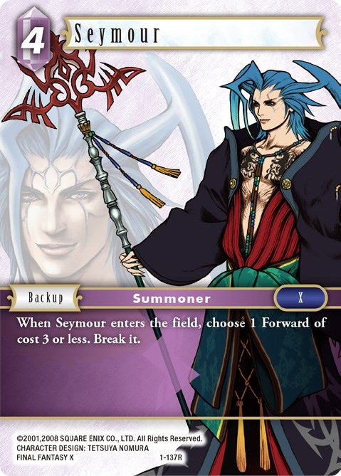 Image for Seymour (1-137R) (Opus I) (OP1) - Final Fantasy TCG