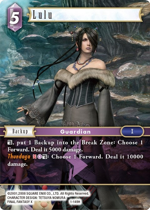 Image for Lulu (Hero) (1-149H) (Opus I) (OP1) - Final Fantasy TCG