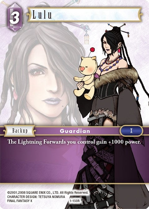 Image for Lulu (Rare) (1-150R) (Opus I) (OP1) - Final Fantasy TCG
