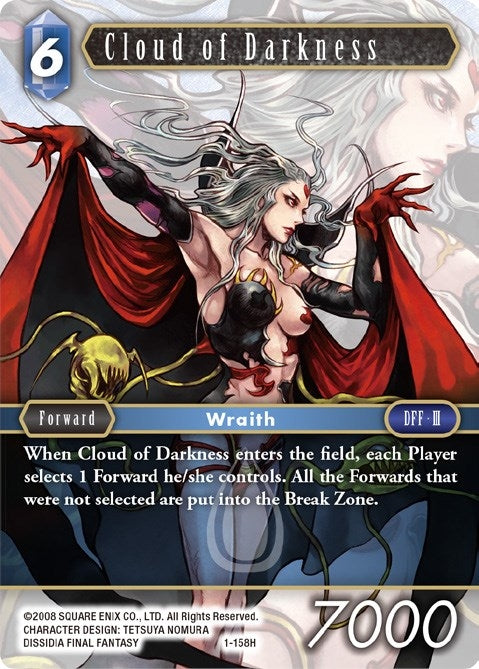 Image for Cloud of Darkness (1-158H) (Opus I) (OP1) - Final Fantasy TCG