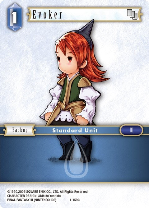 Image for Evoker (Refia) (1-159C) (Opus I) (OP1) - Final Fantasy TCG