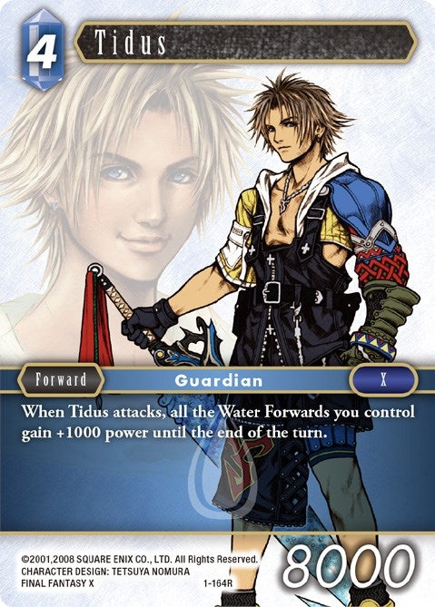 Image for Tidus (Rare) (1-164R) (Opus I) (OP1) - Final Fantasy TCG