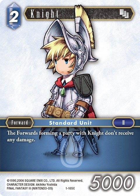 Image for Knight (Ingus) (1-165C) (Opus I) (OP1) - Final Fantasy TCG