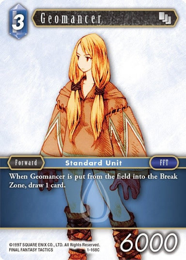 Image for Geomancer (Female Unit) (1-168C) (Opus I) (OP1) - Final Fantasy TCG