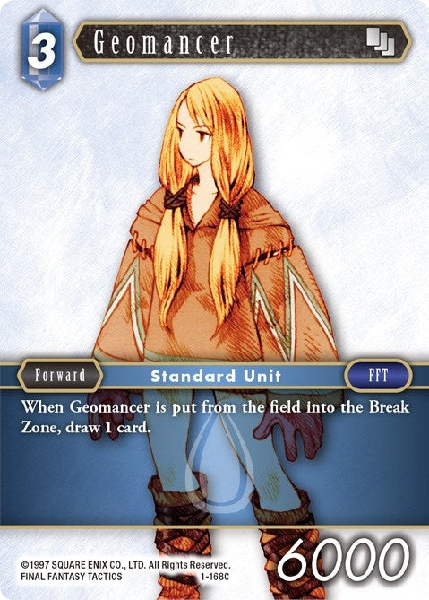 Image for Geomancer (Female Unit) (1-168C) (Opus I) (OP1) - Final Fantasy TCG
