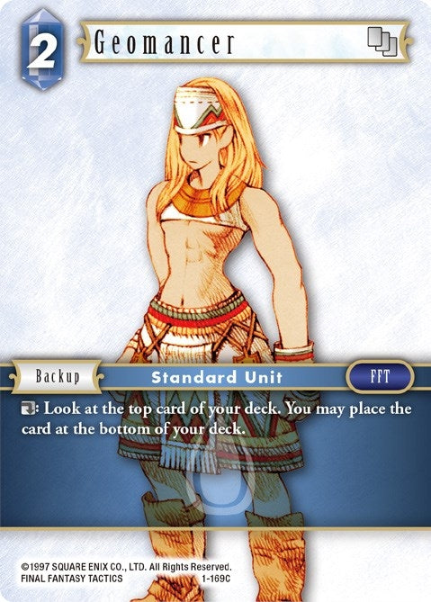Image for Geomancer (Male Unit) (1-169C) (Opus I) (OP1) - Final Fantasy TCG